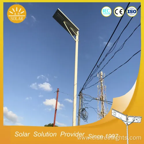 6m Pole Mounted Split Panel High Lumen Solar Street Light